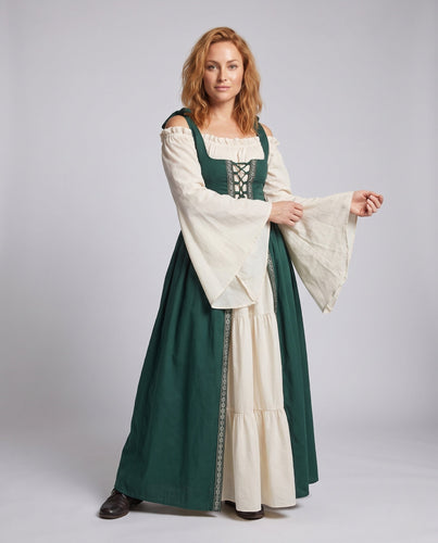 Damen Mittelalterkostüm mit elegantem Schnitt und historischen Akzenten Shop Nory