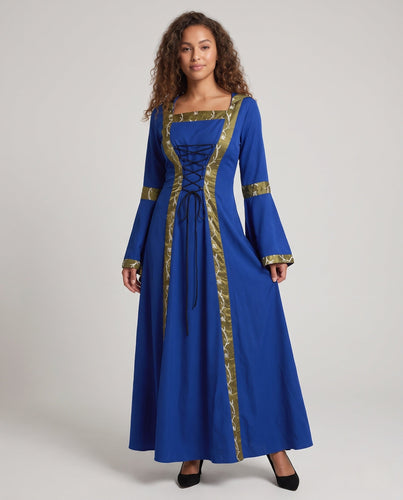 Damen Mittelalterliches Kostüm mit eleganten Ärmeln Shop Nory