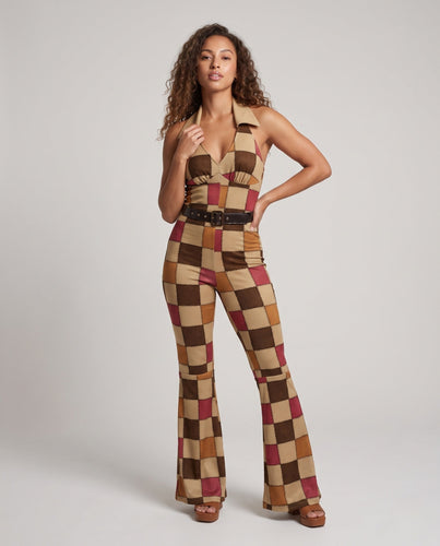 Damen Retro Overall im Schlangenleder-Look Shop Nory