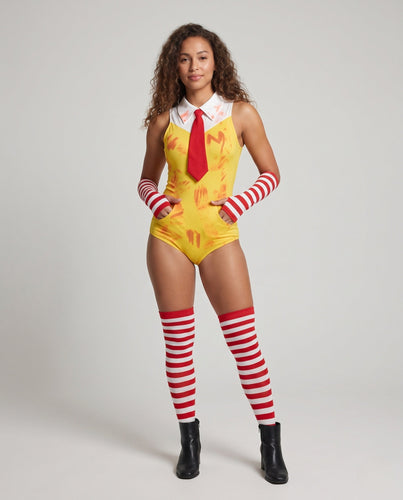 Damen Verspieltes Clownskostüm mit schimmernden Details Shop Nory