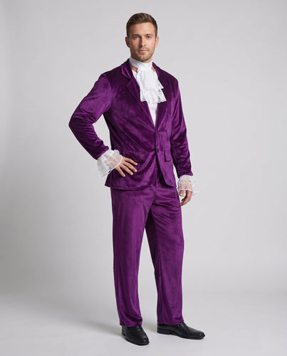Herren schimmerndes Disco-Anzugset Shop Nory