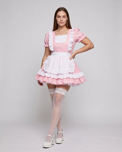 Damen Kostüm mit Katzenohren und Rüschen Shop Nory