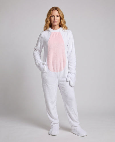 Damen gemütlicher Plüsch-Hasinanzug Shop Nory