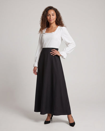 Damenhistorisches Kostümkleid mit modernen Akzenten und Schwungrock Shop Nory