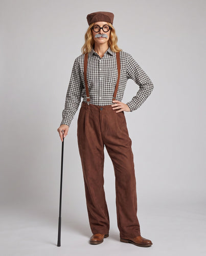 Damen Freizeit-Hosen mit verstellbaren Trägern und eleganten Details Shop Nory