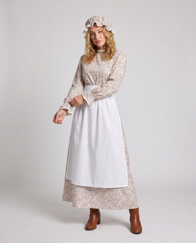 Damen traditionelles Bauernhauskleid mit passendem Kopftuch Shop Nory