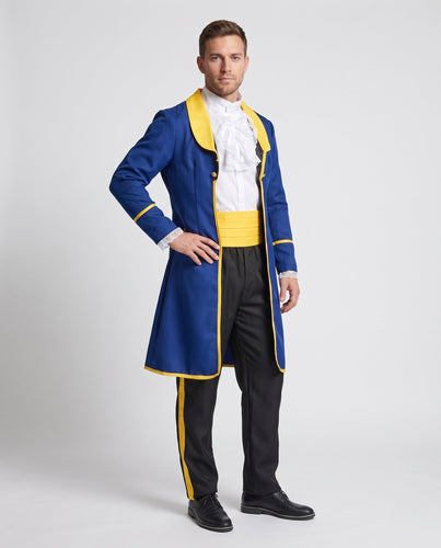 Herrenanzug als eleganter Adliger mit Frack und ausgefallener Rüschenshirt Shop Nory