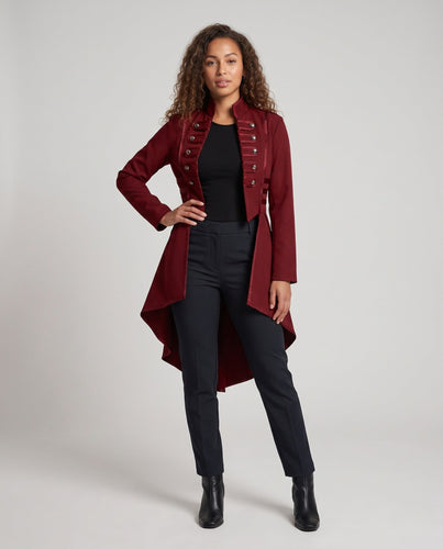 Damen Eleganter Kappenkleid mit asymmetrischem Saum und schicken Details Shop Nory