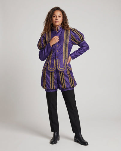 Damen historisches Kostüm mit kunstvollen Verzierungen und eleganten Details Shop Nory