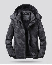 Herren Camouflage-Grau +10
