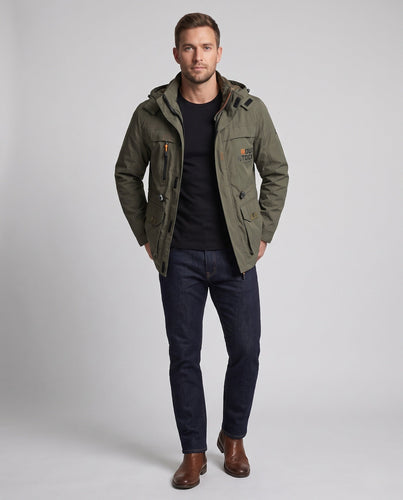 Herren Arctic-Comfort Parka mit voller Futter aus Kunstfell und multifunktionalen Taschen Shop nory