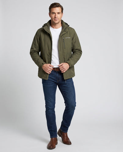 Herren Atmungsaktive Leichte Outdoor-Jacke mit Kapuze, Mesh-Innenfutter und mehreren Taschen Shop nory