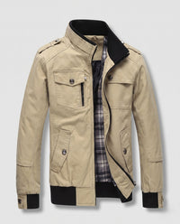 Khaki – gefüttert