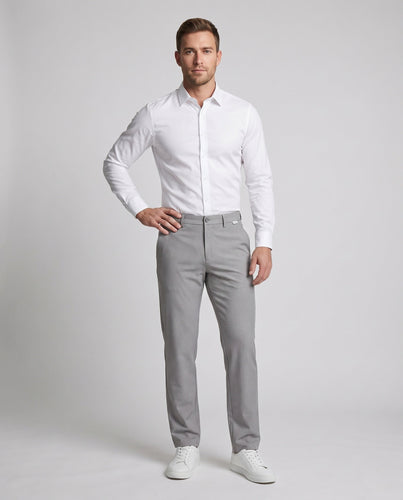 Herren Elegante und Bequeme Stretch Chino-Hosen Shop Nory