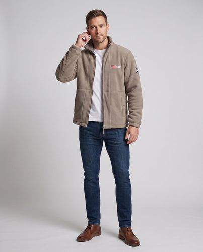 Herren Fleecejacke mit hochwertigem Innenfutter Shop Nory