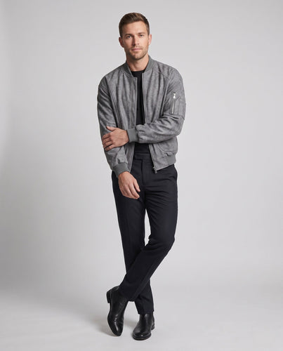 Herren Stylische Bomberjacke mit Praktischen Taschen Shop Nory