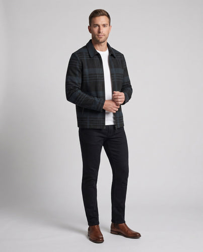 Herrenmode Karomuster Jacke Shop Nory