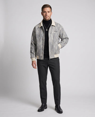 Herrenmode Übergangsjacke mit hochwertigen Details Shop Nory