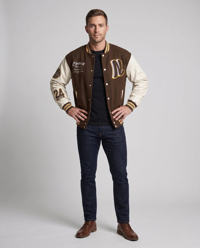 Herren Sportliche Collegejacke Shop Nory