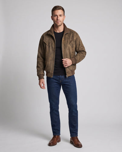 Herren Stylishe Overshirt Jacke Shop Nory