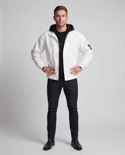 Herren Technische Outdoor-Jacke mit verstellbarer Kapuze Shop Nory