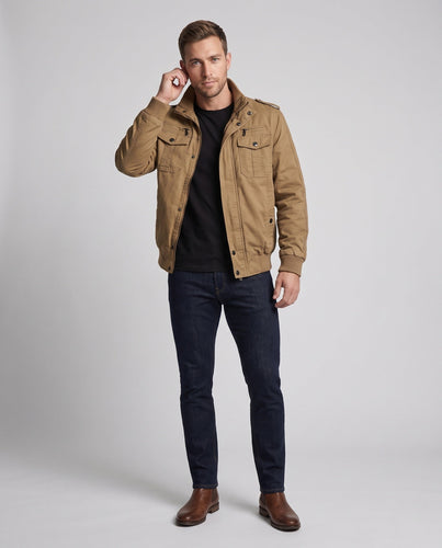 Herren Übergangsjacke mit wärmeisolierendem Futter Shop Nory