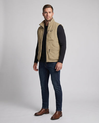 Herren Vielseitige Steppweste Shop Nory