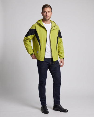 Herren vielseitige Übergangsjacke mit verstellbarem Kapuzendesign Shop Nory