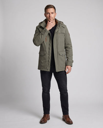 Herren Warme Funktionsjacke mit Fleece-Futter Shop Nory