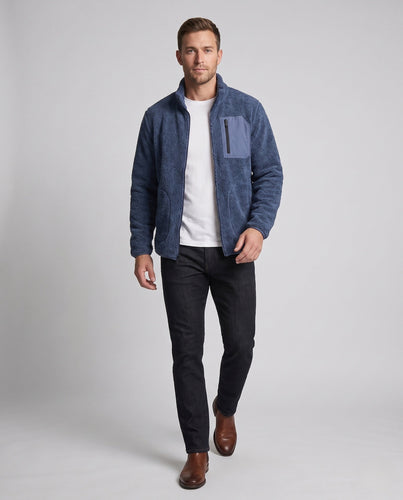 Herren Wärmeisolierte Fleecejacke Shop Nory
