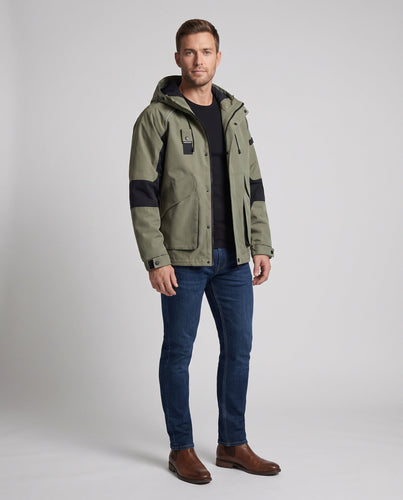 Herren wasserabweisende Allwetterjacke Shop Nory