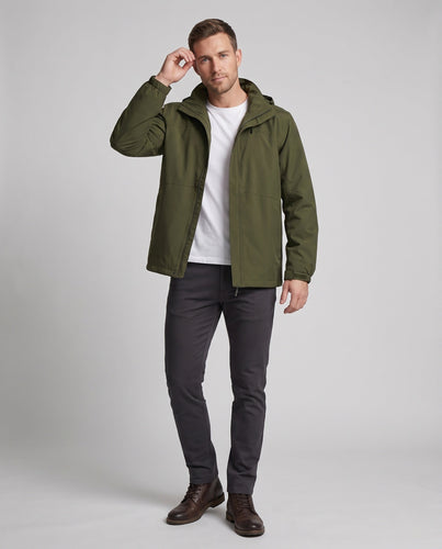 Unisex Funktionsjacke mit verstellbarer Kapuze Shop Nory