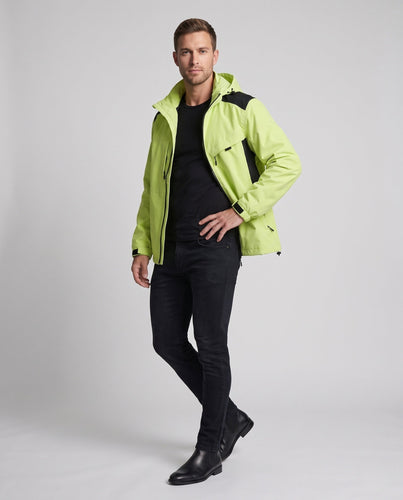 Unisex Wetterfeste Outdoor-Jacke mit verstellbarer Kapuze Shop Nory