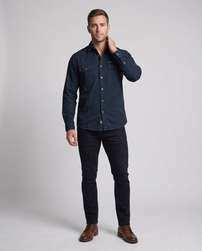 Herren lässiges Utility-Hemd Shop Nory