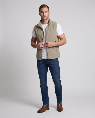 Herren Leichte und Atmungsaktive Outdoor-Weste Shop Nory
