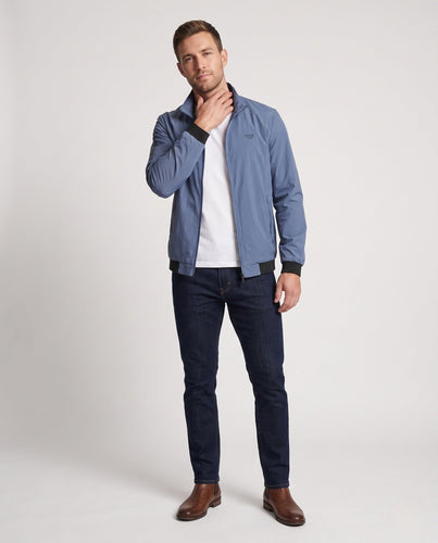 Herren Leichte Windbreaker-Jacke mit Reißverschluss Shop Nory