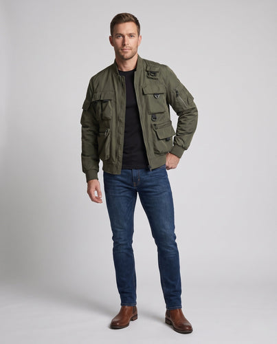 Herren Militärische Multifunktionsjacke Shop Nory