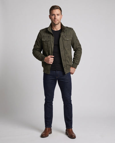 Herren stilvolle Utility-Jacke Shop Nory