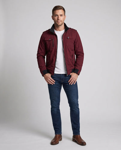Herren Stylische Feldjacke mit praktischen Taschen Shop Nory