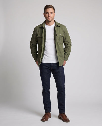 Herren warme Fleece-Jacke mit Innenfutter Shop Nory