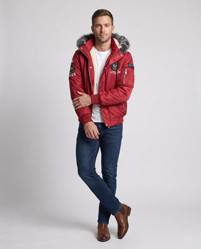 Herren Winterjacke mit Fleecefutter Shop Nory