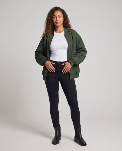 Damen Leichte Bomberjacke Shop Nory