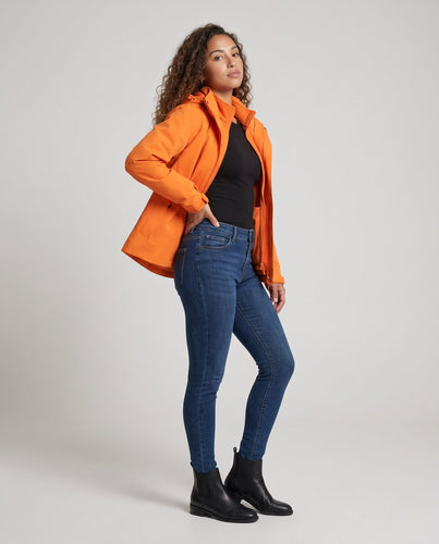 Damen Wetterfeste Outdoor-Jacke mit hohem Kragen Shop Nory