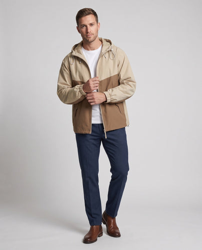 Herren Atmungsaktive Regenjacke mit Kapuze Shop Nory