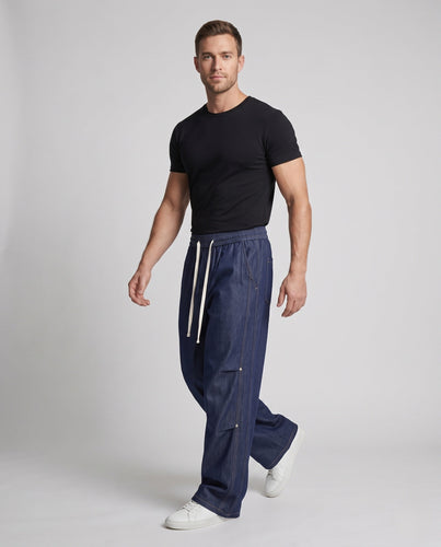 Herren Extra Weite Baggy Cargo Jogginghose Shop nory