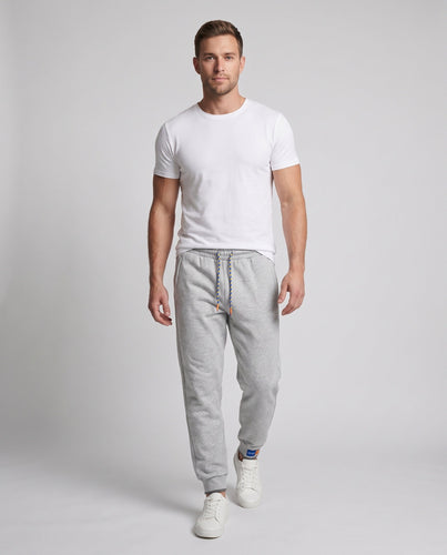 Herren Tapered Jogginghose mit elastischem Bund, Kordelzug und Rippbündchen Shop Nory
