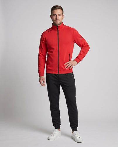 Herren Technisches Lauf-Trainingsset mit winddichter Zipjacke und tapered Jogginghose Shop Nory