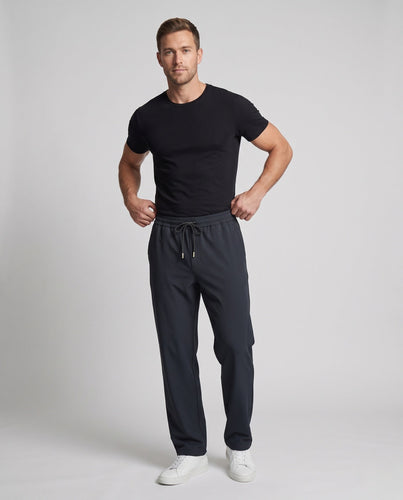 Herren Weite Performance-Freizeithose aus schnelltrocknendem Funktionsmaterial mit Tunnelzug Shop Nory