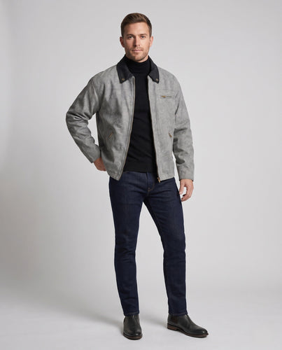 Herren Freizeitjacke mit weichem Fleece-Futter Shop Nory
