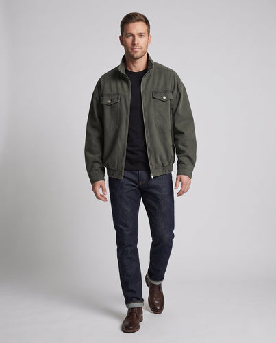 Herren Lässige Baumwolljacke Shop Nory